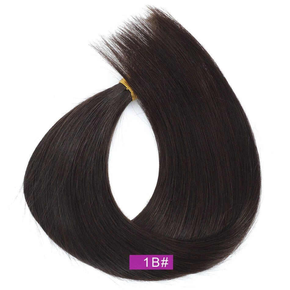 Natural Black  | Hand Tied Weft