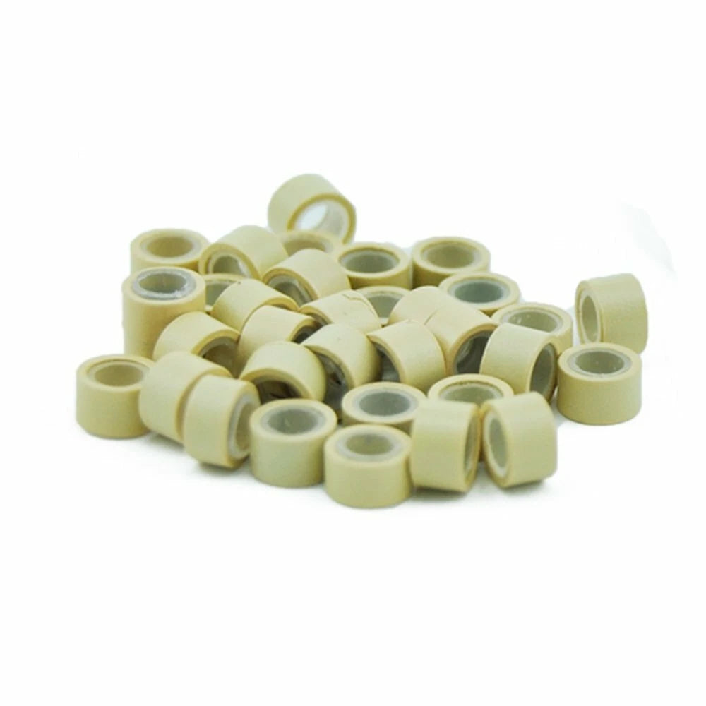 Beige | Silicone Lined Beads