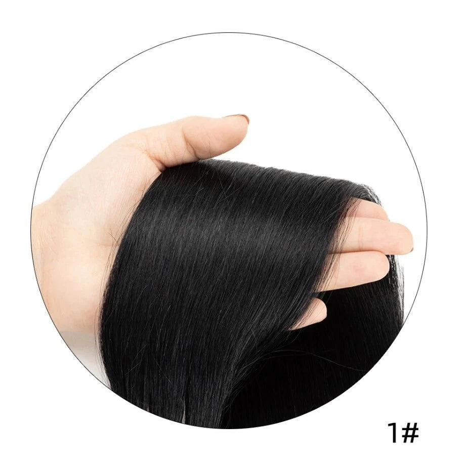 Black | Hand Tied Wavy