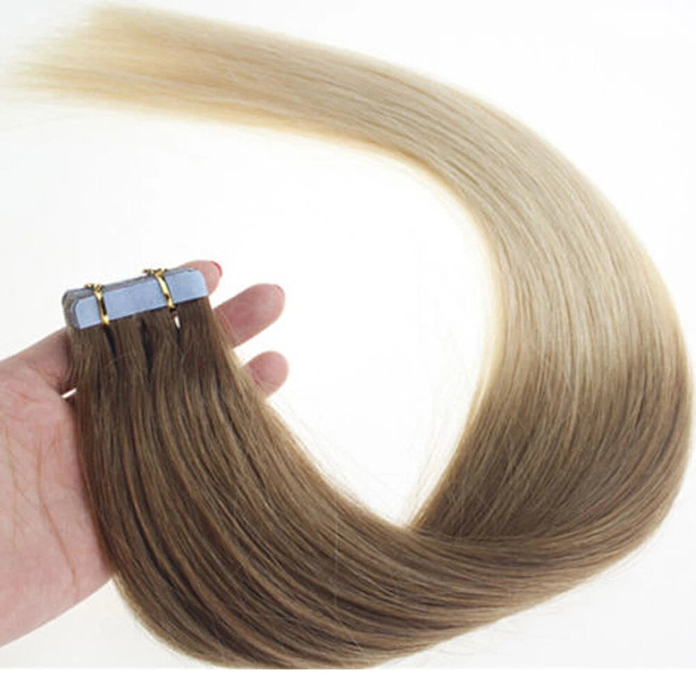 Light brown to light blonde    |  Tape In