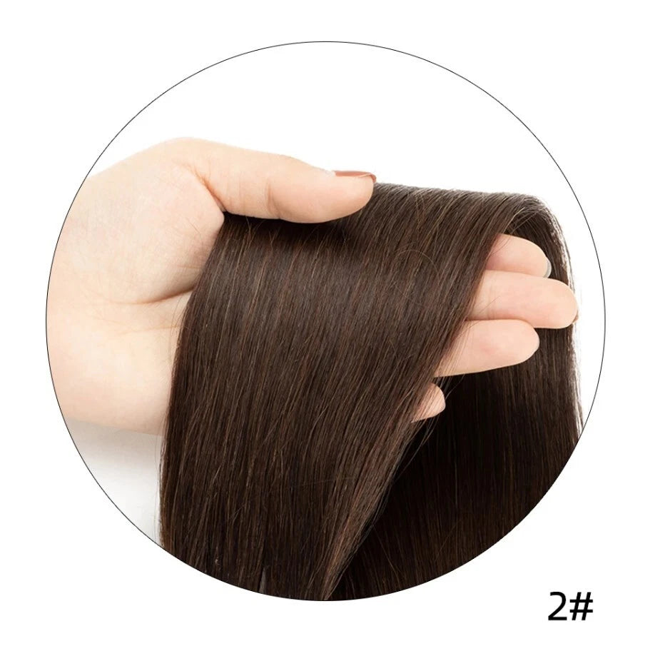 Dark Brown | Hand Tied Wavy